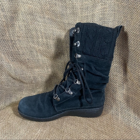 North Face Primaloft Insulated Lace Up Suede Boot - Picture 2 of 10